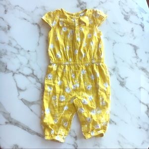 Carter’s floral jumpsuit - 6 mos.